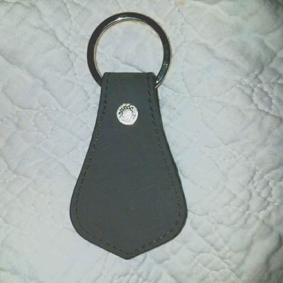 Rare Nubuck Dooney & Bourke vtg key ring - Picture 3 of 8